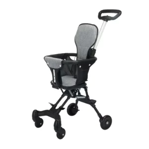 Baby Portable Folding Stroller Two-Way Adjustable Folding Trolley High Landscape Children’s Trolley