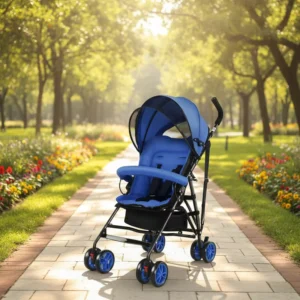 Baby Prams Lightweight Foldable Baby Umbrella Stroller Shock Absorber Brake Safety for Travel Baby Walking Artifact