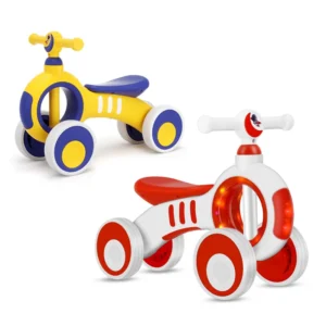 Baby Push Walker Learning Child Mini Ride on Cars for Girls Boys With Light Music