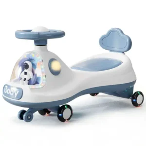 Baby Ride Car Toys with Music and Lights 360 degree Flashing Wheels Children’s Swing Car Baby Drive Plastic Swing Car for Sale