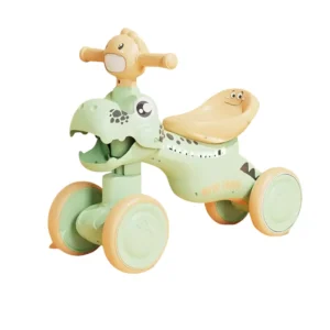 Baby Ride On Push Toy 2 to 4 Years Kids’ Swing Car with Four-Wheel Plastic Material Battery Powered for Toddlers