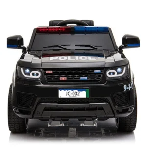Baby Ride-On Two Seats 12V Battery Power Wheel Kids Police Car Electric Ride-On Car for Kids to Drive