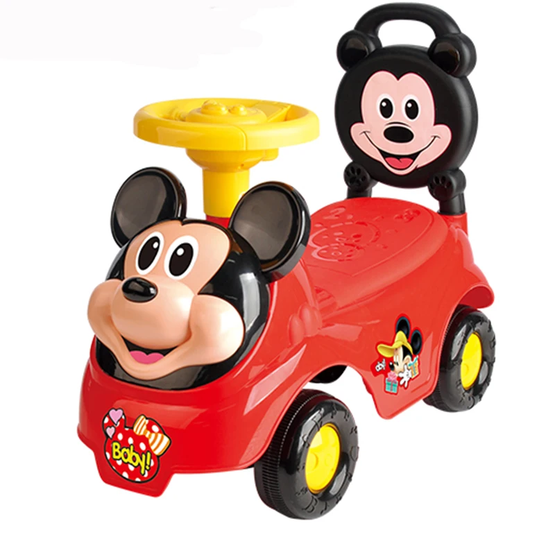Baby Ride on Car Sliding Toy Car With Music Popular Plastic Toddler 4 Wheels Walker Scooter Ride on Toy
