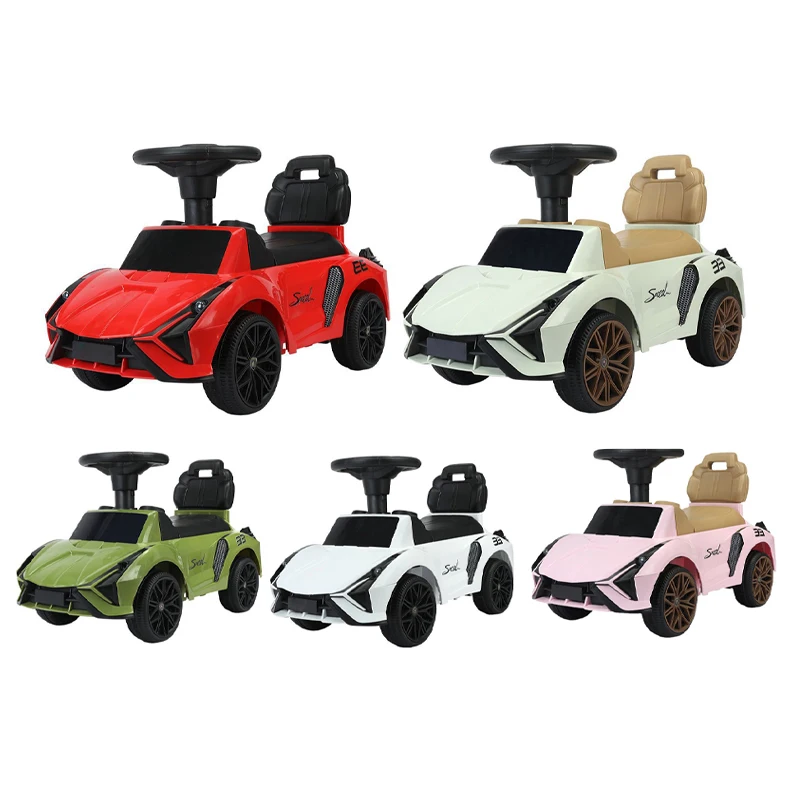 Baby Ride on Plastic Toy Cars for Kids to Drive with Light and Sound