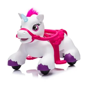 Baby Ride on Toy Kids Car Toys Pink Girl Ride ons 12V Electric Ride on Toy Animals