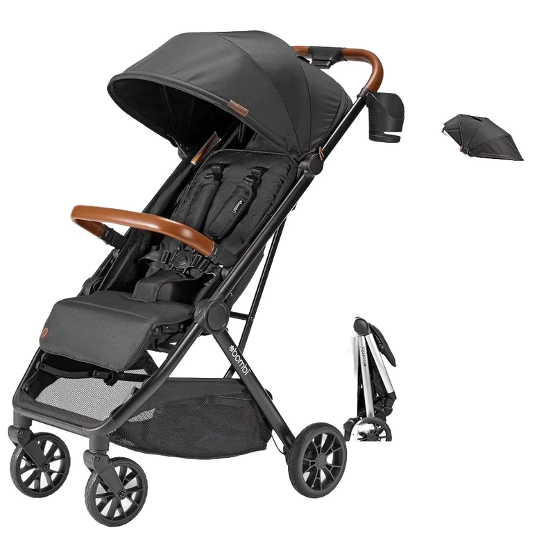 Baby Stroller 0 3 Years Old Compact and Foldable Suitable for Sitting and Lying Infant Pushchair
