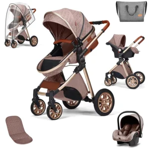 Baby Stroller 3 in 1 Foldable with PVC Original Australia Standard