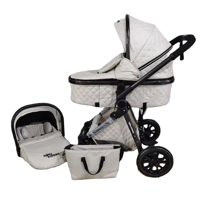 Baby Stroller 3 in 1 Luxury Baby Pram Travel System Baby Strollers