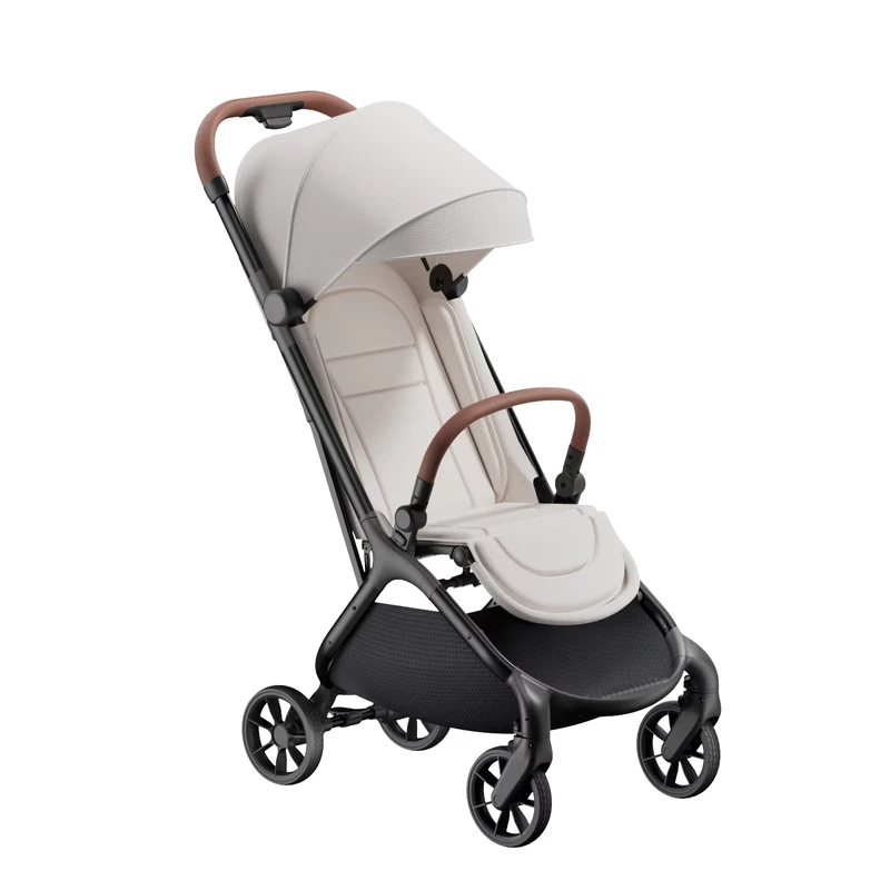 Baby Stroller Aluminum Alloy Oxford Fabric Foldable Lightweight Portable 3 Fold Travel Compact Infant Toddler 0 3 Years OEM ODM