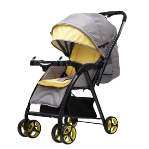 Baby Stroller Fashion Design Easy to Fold with Aluminium Alloy Light Weight Baby Stroller