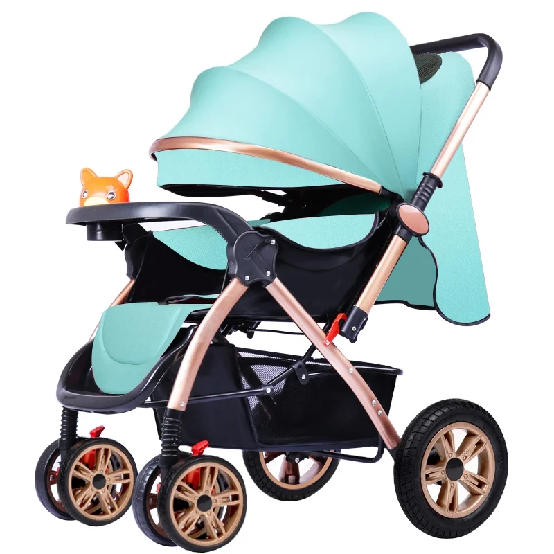 Baby Stroller Foldable OEM Custom 360 Front Wheel Stroller Baby Luxury for Baby Strollers Doble Twins