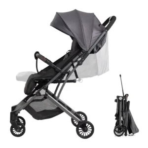 Baby Stroller Foldable Shock Absorption Compact Stroller Travel Foldable Compact Lightweight Strollers