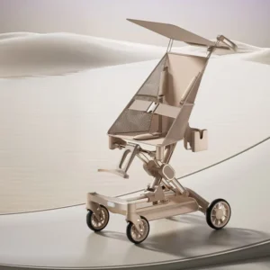 Baby Stroller Lightweight Easy to Fold 4 Wheel Multi functional Made of Aluminum Alloy Ages 0 4 Years for Indoor Outdoor Use