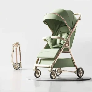 Baby Stroller Lightweight Easy to Fold Compact Light Weight Strollers Buggy Portable Travel Stroller for Airplane Kid