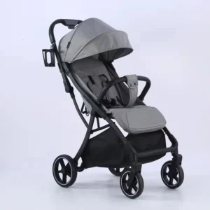 Baby Stroller Lightweight Plastic Frame Easy Fold Compact Portable Travel Stroller for Airplane Use 20KG Load Capacity