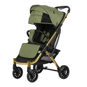 Baby Stroller One-touch Folding One-foot Double Brake Front Wheel 360 Rotation Aluminum Alloy Frame 20KG Load