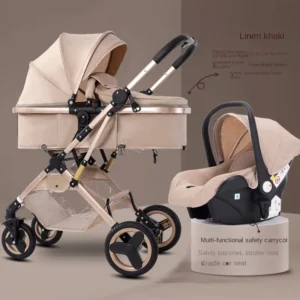 Baby Stroller Portable Aluminum Alloy Tool Cart Transformable Hand Cart Detachable Collapsible Basket Foldable Travel Systems