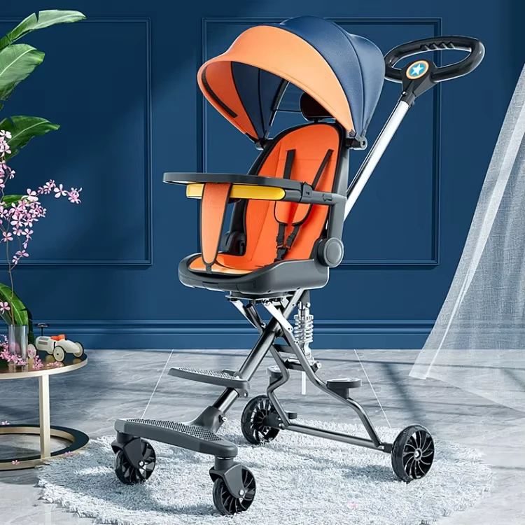 Baby Stroller Portable Folding Adjustable Simple Baby Stroller