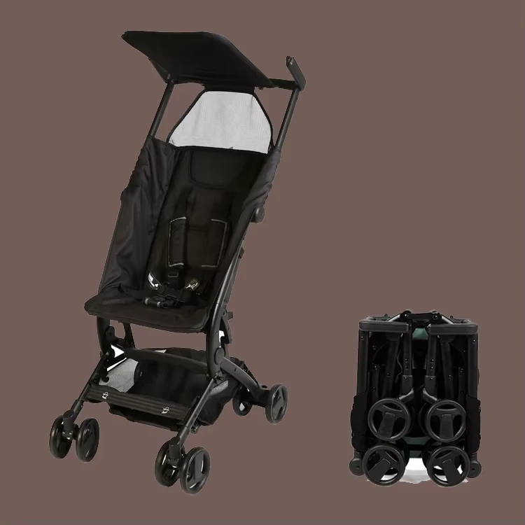 Baby Stroller Small Pocket Stroller Baby Can Lie Down Mini Folding Baby Stroller Lightweight