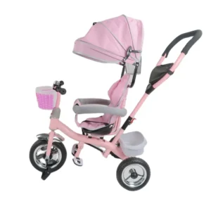 Baby Stroller Tricycle 4 in 1 Baby Kids Trike Foldable Children Cycle for 2-5 Years