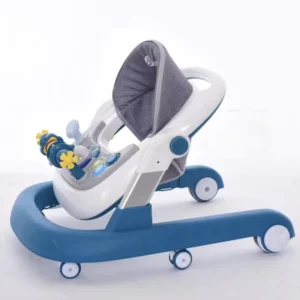 Baby Stroller Walker for Children 8 Wheels Kids Chair Baby Walker with Music