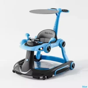 Baby Stroller Walking Music Activity Push Walking Car Light Kids Simple Baby Walker With Toys Wheels and Seat