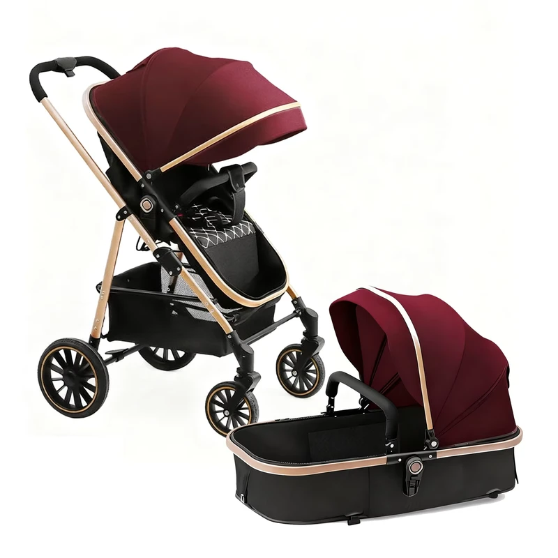Baby Strollers Baby Carriers Strollers Walkers & Carriers Coche Citos Wagon Stroller Baby Stroller 3 in 1 Double Stroller
