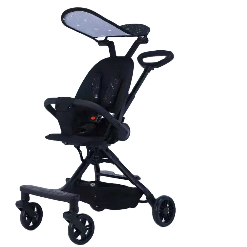 Baby Strollers Convertible Rider Easy Foldable Stroller Portable Lightweight Baby Stroller