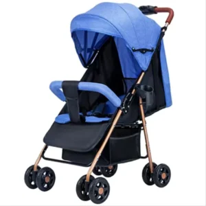 Baby Strollers Cotton Pads for More Comfortable Sitting for Babies Cup Holder with Bottom Frame for Storage