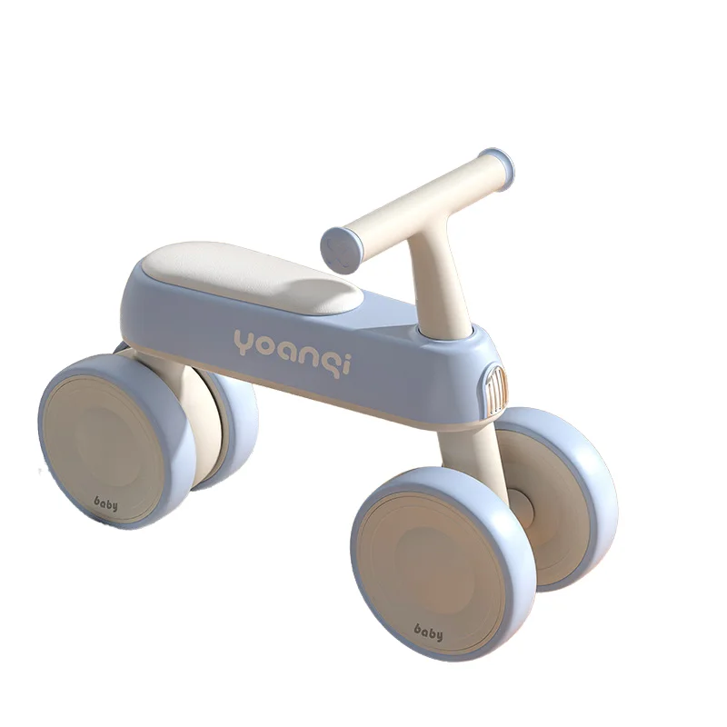 Baby Toy Bike 4 Wheel Bicycle Kids Light Boy Girl Balance Scooter Ride on Car Foot Push Mini Kids Balance Bike