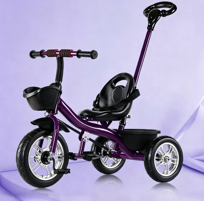 Baby Tricycle High Quality Kids Popular Toys Car With Push Handle Kids Ride on Car