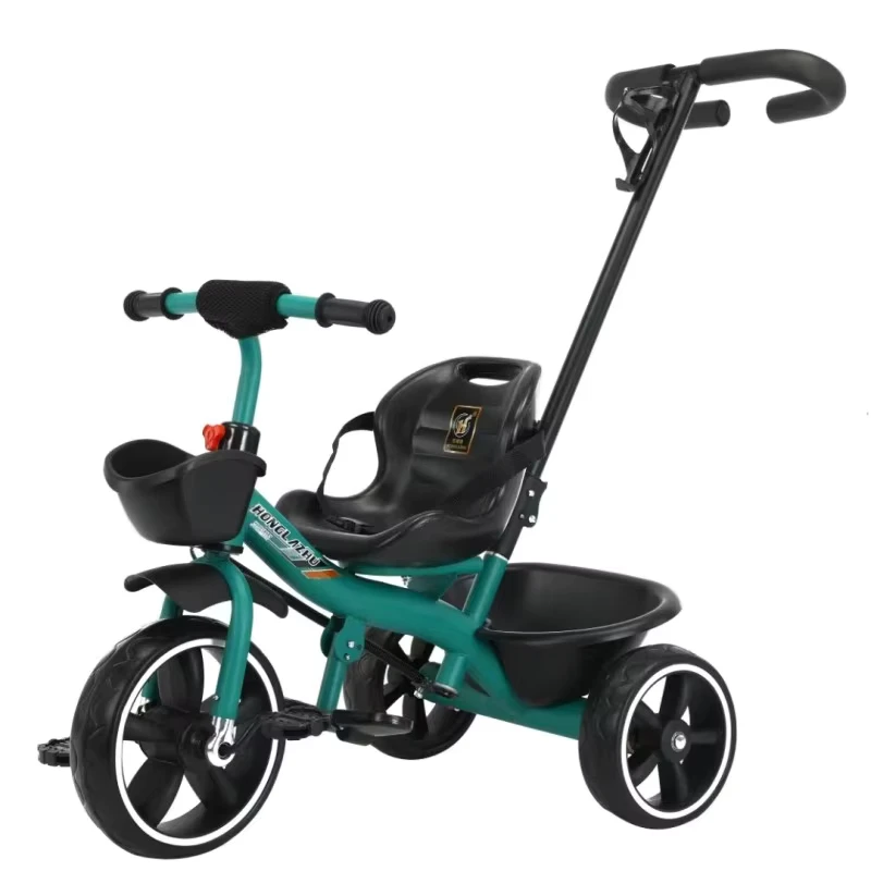 Baby Tricycle with Push Handle Kids Ride on Car