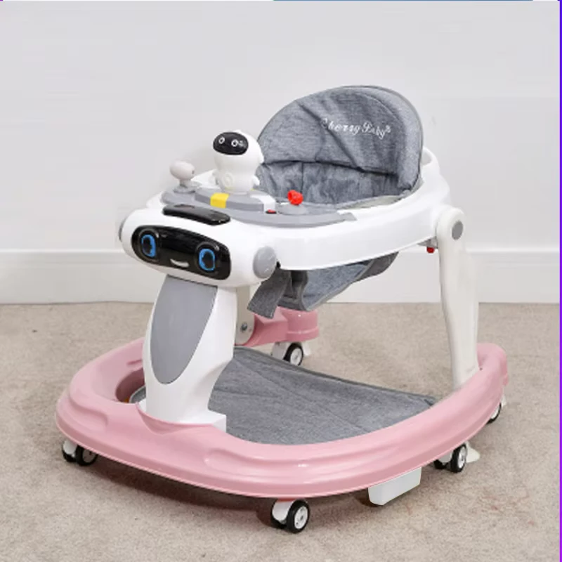 Baby Walker 3 in 1 Learning Baby Girl Walker Sit-to-stand Learning Walker Kids with Wheels and Seat