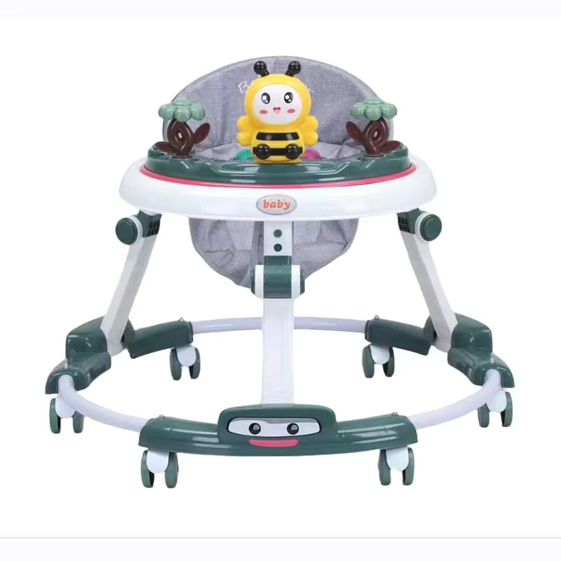 Baby Walker 3 in 1 for Baby 6 18 Months Foldable Walker for Toddler Infant s with Bouncer Learning Mode Adjustable Heights