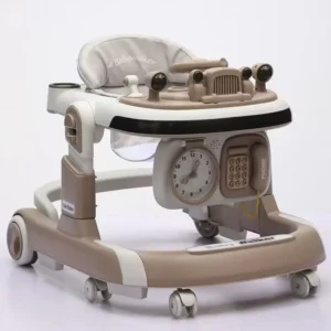 Baby Walker 4 in 1 Learning Baby Girl Walker Sit to Stand Learning Walker Kids With Wheels and Seat