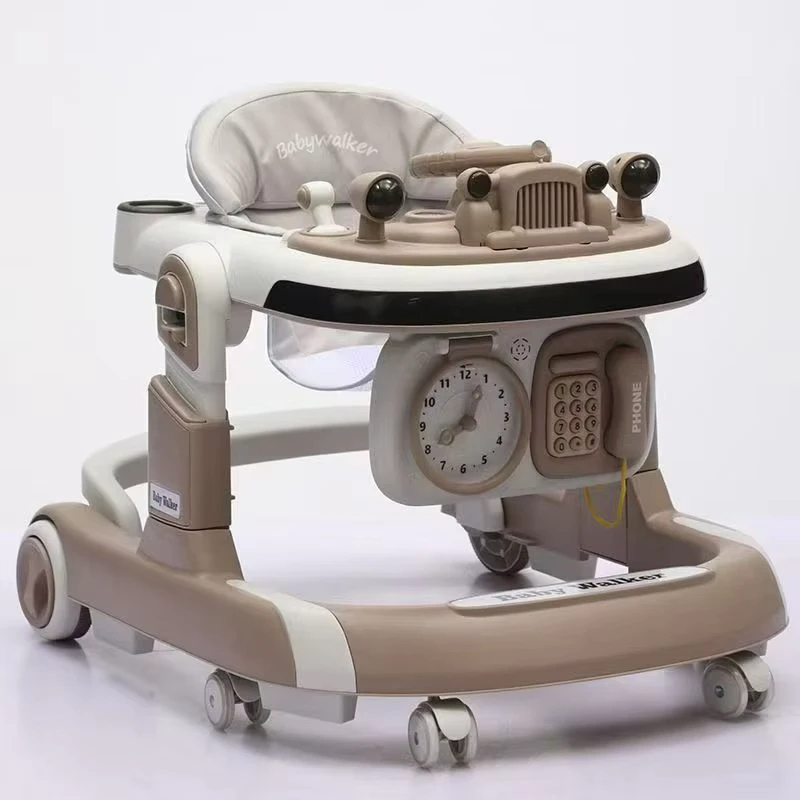 Baby Walker 4 in 1 Learning Baby Girl Walker Sit to Stand Learning Walker Kids With Wheels and Seat