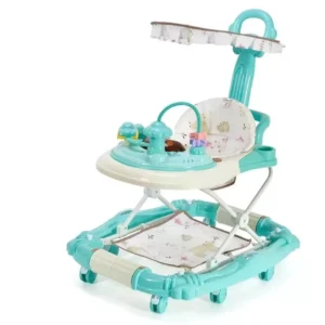 Baby Walker 4 in 1 Multifunctional Sit to stand Learning Baby Walkers with Music