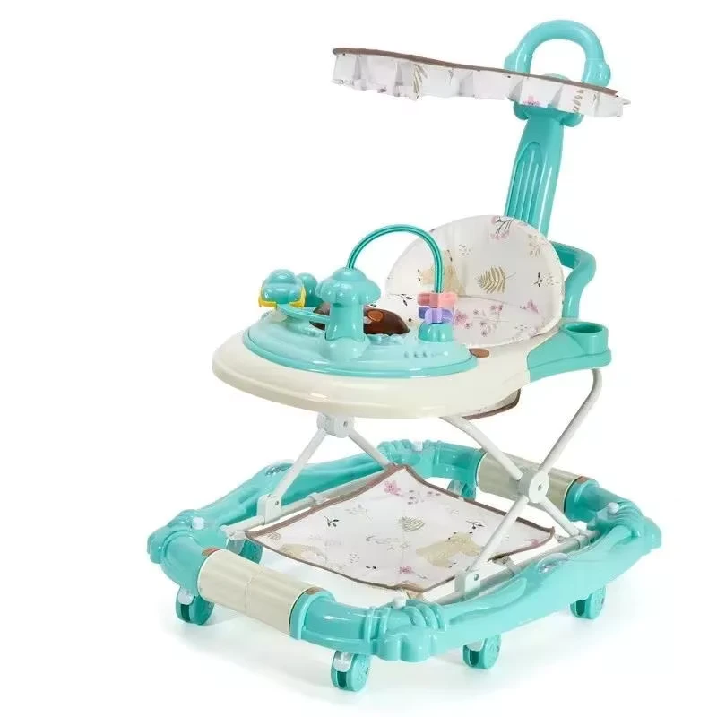 Baby Walker 4 in 1 Multifunctional Sit to stand Learning Baby Walkers with Music