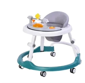 Baby Walker 4 in 1 for Boys and Girls 6-12 Months Feeding Tray&Music Learning to Walk Sit to Stand Early Educational Push Toys