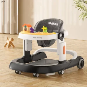 Baby Walker 4 in 1 with Music Multi-functional Baby Walker Cartoon Musical Toy Jumper