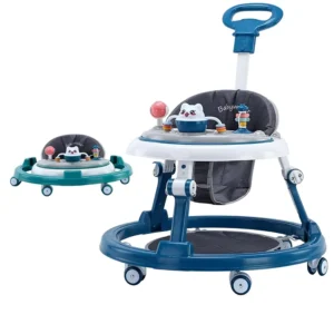 Baby Walker Anti O Leg Multi Function Anti Rollover Foldable Plastic Toy for Baby Boys Girls Children