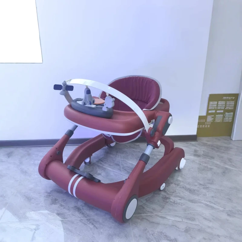 Baby Walker Anti O Legs Anti Tipping 6 18 Months Plastic Music Toddler Learning Push Walking Car 10KG Load Capacity