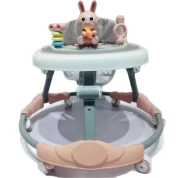 Baby Walker Children's Three in One Folding Car Multi Purpose Anti Rollover Plastic Stroller