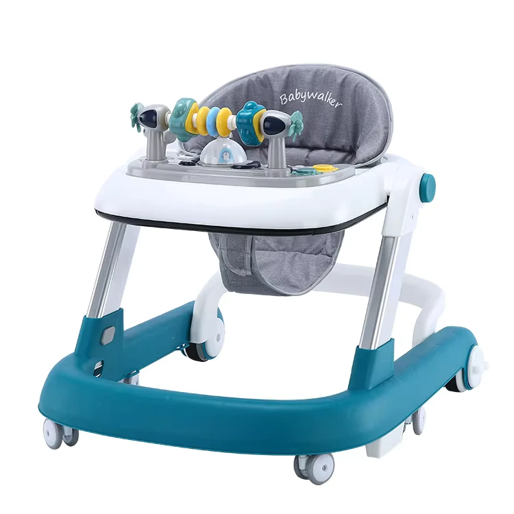 Baby Walker High Standard Multifunctional Comfortable Learning Walking Car Folding Stroller Carriage Toddler Go Carts