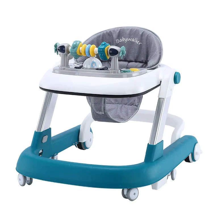 Baby Walker Multifunctional Comfortable Learning Walking Car Folding Stroller Carriage Toddler Go Car