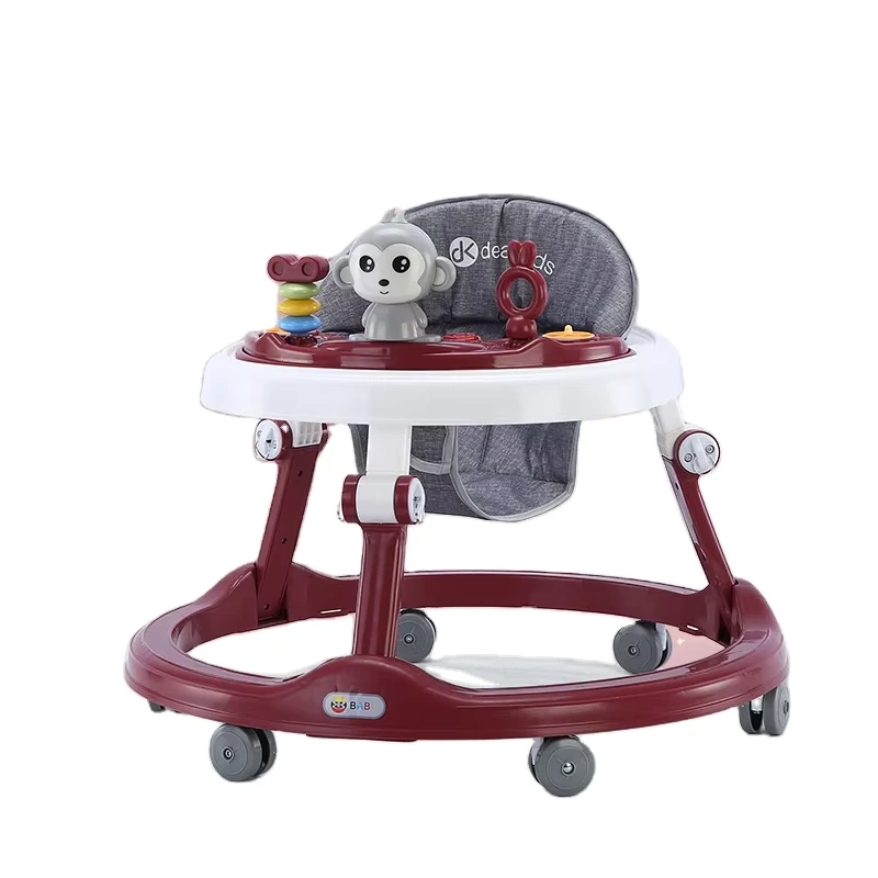 Baby Walker Plastic Foldable Learning to Walk Toy for Toddlers with 20KG Load Capacity