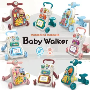 Baby Walker Sit to Stand Learning Walker KIDS Push Pull Toy Babies