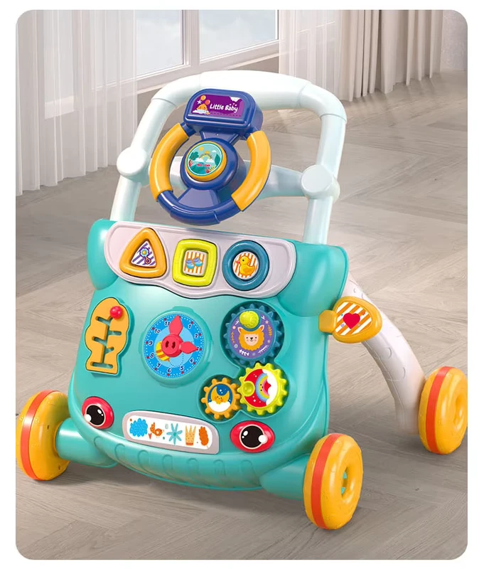 Baby Walker Sliding Bike Anti Rollover Multi functional Early Education Three One Walking Toy Car Baby Walking Assistant Car