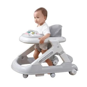 Baby Walker Stroller Three in One Multi Function Anti Rollover Plastic Baby Car for 6 Months 3 Years 10KG Load