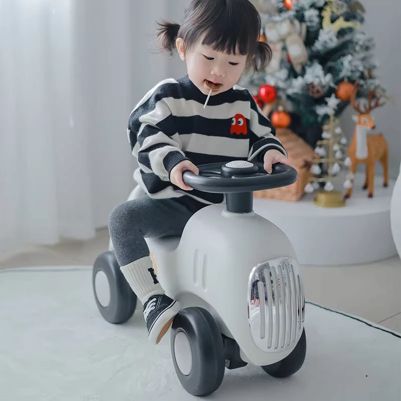 Baby Walker With Wheels Ride Horse Toy Pony for Kids and Seat Adults